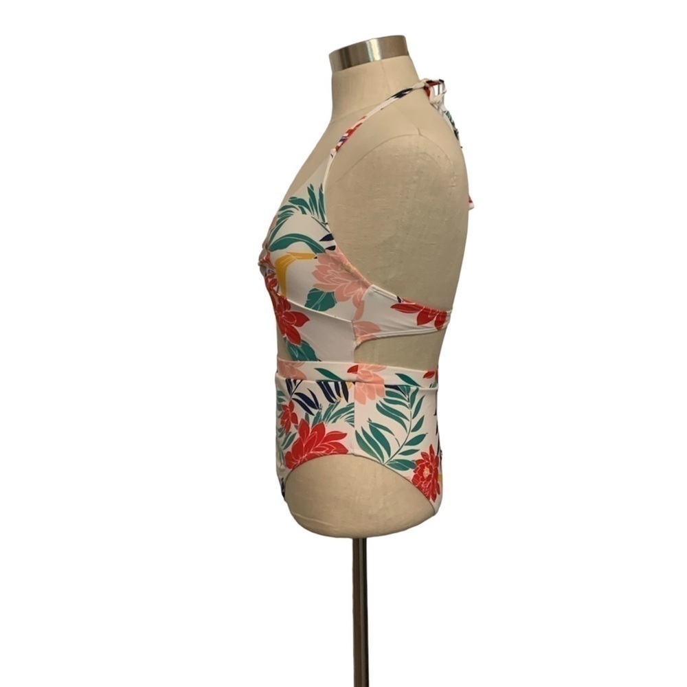 Forever 21 floral 1-piece swimsuit - Picture 6 of 7
